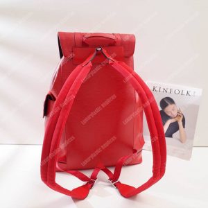 Louis Vuitton x Supreme Christopher PM Epi Leather Red - Image 4