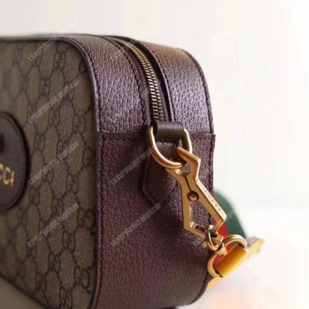 Gucci GG Supreme Messenger Bag Yellow Trims - Image 6