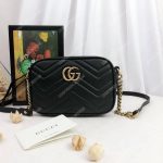 Gucci GG Marmont Matelassé Mini Bag Black