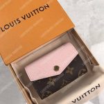 LV Sarah Multicartes Rose Ballerine Pink