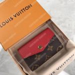 LV Sarah Multicartes Cerise