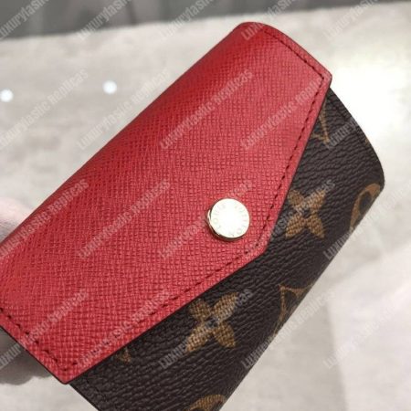 LV Sarah Multicartes Cerise - Image 4