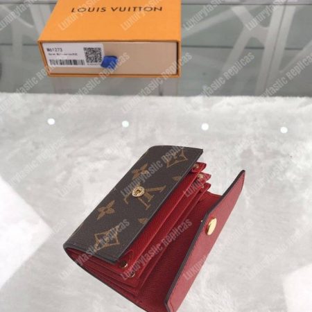 LV Sarah Multicartes Cerise - Image 6