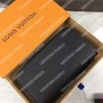 LV Zippy XL Wallet Taiga Black