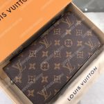 LV Zippy XL Wallet Monogram Macassar Canvas