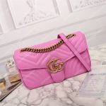 Gucci GG Marmont Small Shoulder Bag Candy Pink