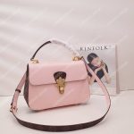 LV Cherrywood PM Patent Leather Rose Ballerine