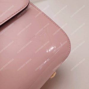 LV Cherrywood PM Patent Leather Rose Ballerine - Image 5