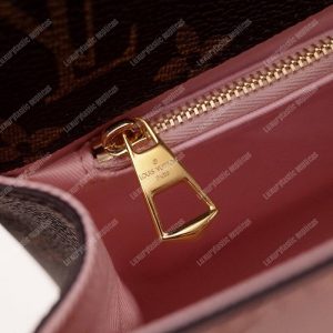 LV Cherrywood PM Patent Leather Rose Ballerine - Image 7
