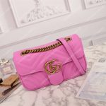 Gucci GG Marmont Matelassé Mini Bag Candy Pink