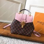 LV Clapton Backpack Damier Ebene Magnolia