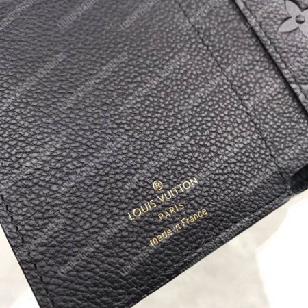 LV Curieuse Compact Wallet Monogram Empreinte Black - Image 9