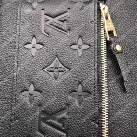 LV Curieuse Compact Wallet Monogram Empreinte Black - Image 8