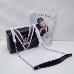 LV Twist MM Epi Leather V Signature Noir