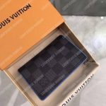 LV Pocket Organizer Damier Graphite Canvas Blue