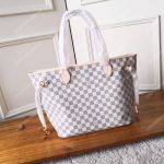 LV Neverfull MM Damier Azur Beige