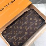 LV Daily Organizer Wallet Monogram Macassar Noir