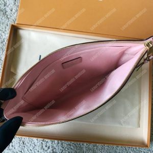 LV Daily Pouch Monogram Empreinte Rose Poudre - Image 3