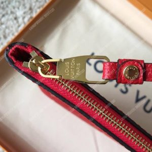 LV Daily Pouch Monogram Empreinte Cherry - Image 8