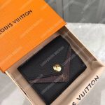 LV Double V Compact Wallet Noir