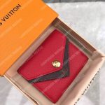 LV Double V Compact Wallet Rubis