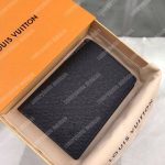 LV Regular Wallet Taiga Black