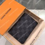 LV Regular Wallet Damier Graphite Canvas