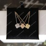 Van Cleef & Arpels Vintage Alhambra Four Leaf Diamond Pendant