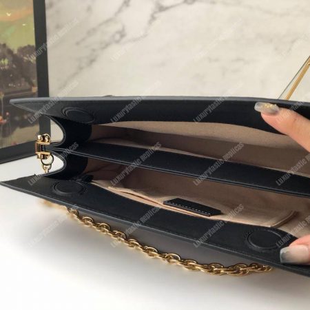 Gucci Ophidia Suede Small Shoulder Bag Brown - Image 8