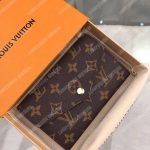LV Sarah Compact Wallet Monogram Canvas Brown