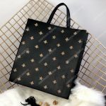 Gucci Bee Star Leather Tote