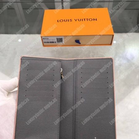 LV Brazza Wallet Monogram Titanium Gray - Image 9