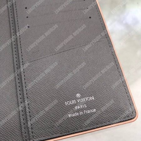 LV Brazza Wallet Monogram Titanium Gray - Image 10