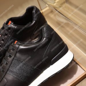 Prada Leather Sneakers Black - Image 9