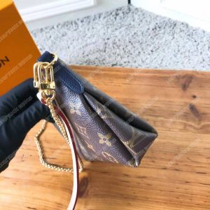 LV Pallas Clutch Bag Monogram Marine Rouge - Image 6