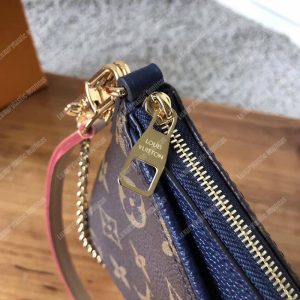 LV Pallas Clutch Bag Monogram Marine Rouge - Image 7