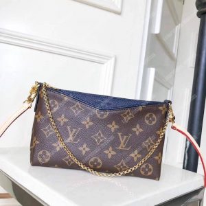 LV Pallas Clutch Bag Monogram Marine Rouge - Image 3