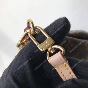 LV Pallas Clutch Bag Monogram Raisin - Image 7