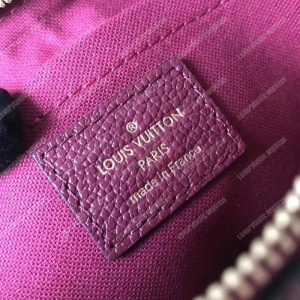 LV Pallas Clutch Bag Monogram Raisin - Image 9