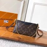 LV Pallas Clutch Bag Monogram Noir