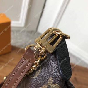 LV Pallas Clutch Bag Monogram Noir - Image 4