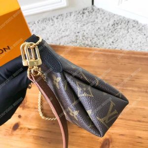 LV Pallas Clutch Bag Monogram Noir - Image 3