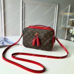 LV Saintonge Monogram Coquelicot