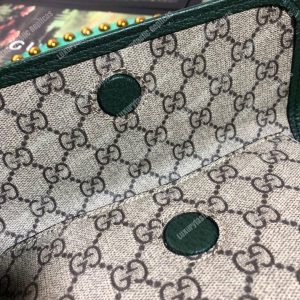 Gucci Neo Vintage Messenger Small Bag Dark Green Trim - Image 8