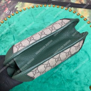 Gucci Neo Vintage Messenger Small Bag Dark Green Trim - Image 7