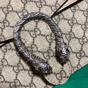 Gucci Dionysus Small GG Shoulder Bag Beige White - Image 6