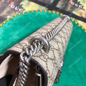 Gucci Dionysus Small GG Shoulder Bag Beige White - Image 7