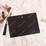 Gucci Animalier Leather Pouch Double G