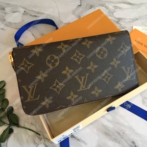 LV Zippy Wallet Monogram Brown - Image 6