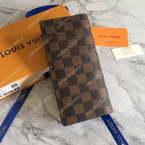 LV Brazza Wallet Damier Ebene - Image 4